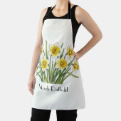 Tablier Fleurs de jonquilles de mars  (Insitu)