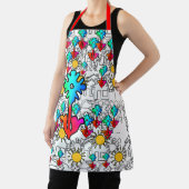 Tablier Fleurs de la maison ensoleillées (Insitu)