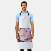 Tablier Fleurs de l'anémone japonaise (Porté)