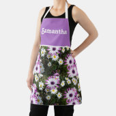 Tablier Fleurs de marguerites roses et blanches Fleurs de (Insitu)