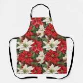 Tablier Fleurs de Noël (Recto)