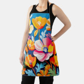 Tablier Fleurs de pavots de Californie (Insitu)