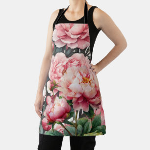 Tablier Fleurs de Pivoine