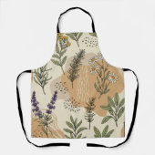 Tablier Fleurs de plantes (Recto)