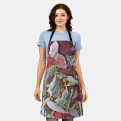 TABLIER FLEURS DE POIS DOUCES (Porté)