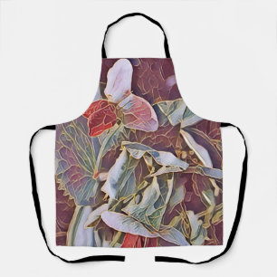 TABLIER FLEURS DE POIS DOUCES