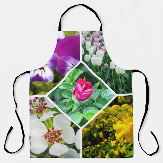 Tablier Fleurs de printemps (Recto)