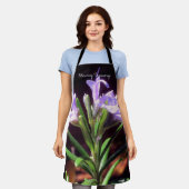 Tablier Fleurs de romarin (Porté)