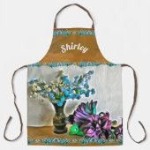 Tablier Fleurs de soie et de rousseur de maïs 2190 (Recto)