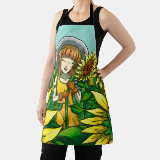 Tablier Fleurs de soleil (Insitu)