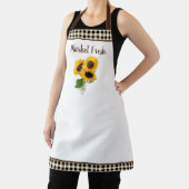 Tablier Fleurs de soleil fraîches du marché d'Apron (Insitu)