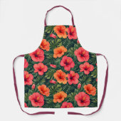 Tablier Fleurs de Tilleul Tropical Vibrant (Recto)