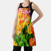 Tablier Fleurs De Tulipes Cutes Et Chic (Insitu)