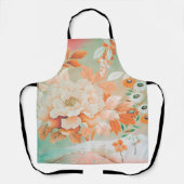 Tablier Fleurs, design japonais (Recto)