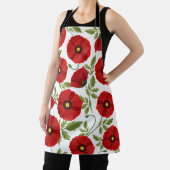 Tablier Fleurs d'été joyeuses floraison de pavot (Insitu)