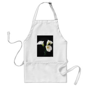 Tablier Fleurs élégantes 12 de zantedeschia