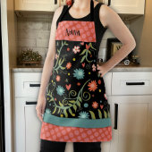 Tablier Fleurs élégantes Florales femmes