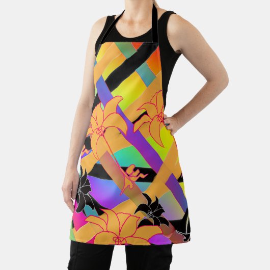 Tablier Fleurs Entrelacées (Insitu)