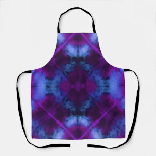 Tablier Fleurs et cercles Super Tie Dye Apron