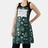 Tablier Fleurs et Feuilles de fougères Forêt Florale Botan (Insitu)