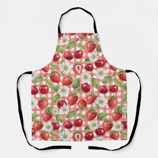 Tablier Fleurs et Fruits (Recto)