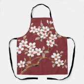 Tablier Fleurs japonaises de cerises (Recto)