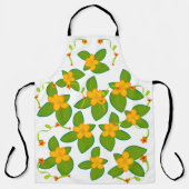 Tablier fleurs jaunes (Recto)