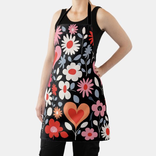 Tablier Fleurs Joyeuses MCM (Insitu)