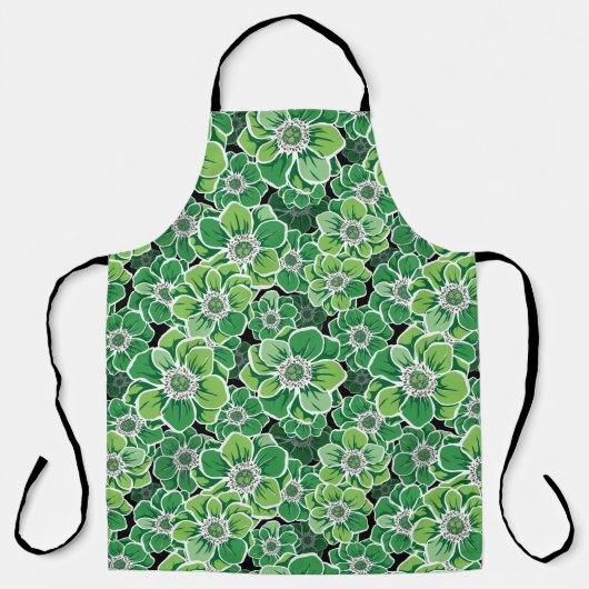 Tablier Fleurs Mandala 3 (Recto)