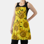 Tablier Fleurs marguerites jaunes (Insitu)