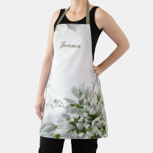 Tablier Fleurs Personnalisées