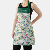 Tablier Fleurs Personnalisées Colorées (Insitu)