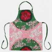 Tablier Fleurs pour Noël (Recto)