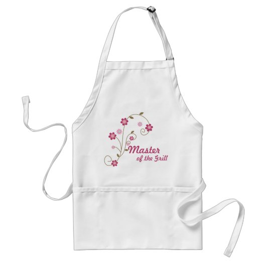 Tablier Fleurs Roses (Devant)