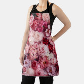 Tablier Fleurs roses roses Élégantes Fille (Insitu)