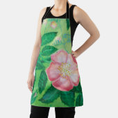 Tablier Fleurs Roses roses Jardin secret (Insitu)