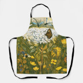 Tablier Fleurs sauvages néerlandais Art Nouveau Meadow, Pa (Recto)