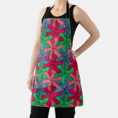 Tablier Fleurs Tessellées De Verre Tiré (Insitu)