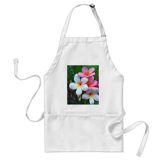 Tablier Fleurs tropicales (Devant)