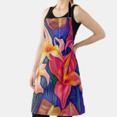 Tablier Fleurs tropicales Cinq (Insitu)