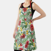 Tablier Fleurs tropicales Forme florale de la jungle (Insitu)