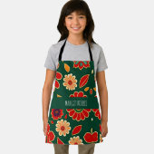 Tablier Fleurs vintages Parfum Floral de betterave (Insitu)