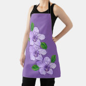 Tablier Fleurs violettes (Insitu)