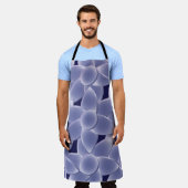 Tablier Fleurs violettes (Porté)