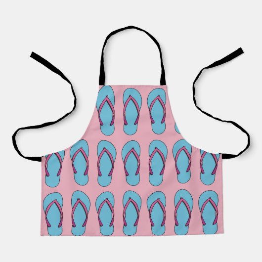 Tablier Flip Flops de plage (Recto)