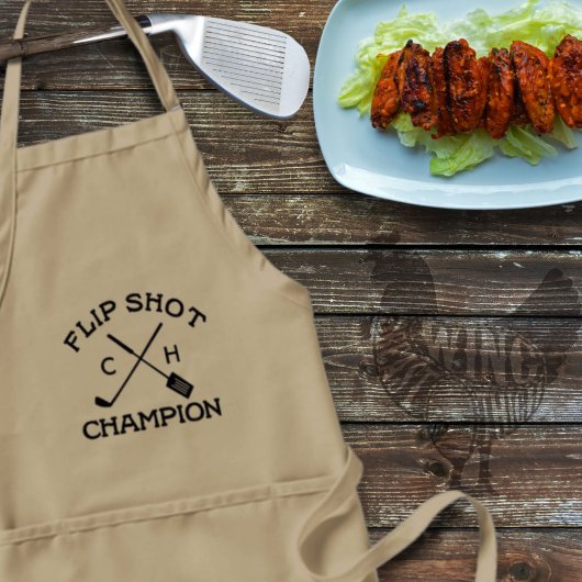 Tablier Flip Shot Champion Golf BBQ Apron pour les golfeur