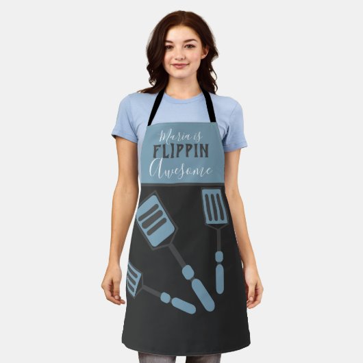 Tablier Flippin Awesome Chef Nom (Porté)