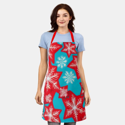 Tablier Flocon de neige (Porté)