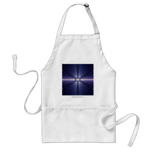 Tablier Flocon de neige bleu