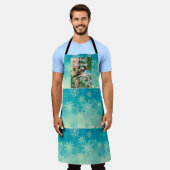 Tablier flocon de neige mésange (Porté)